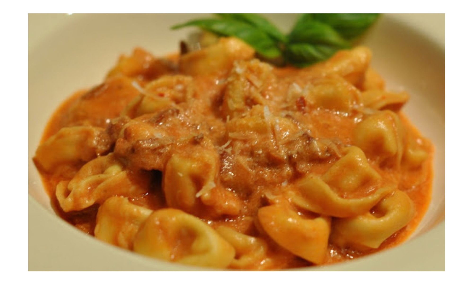 Tortellini vodka sauce