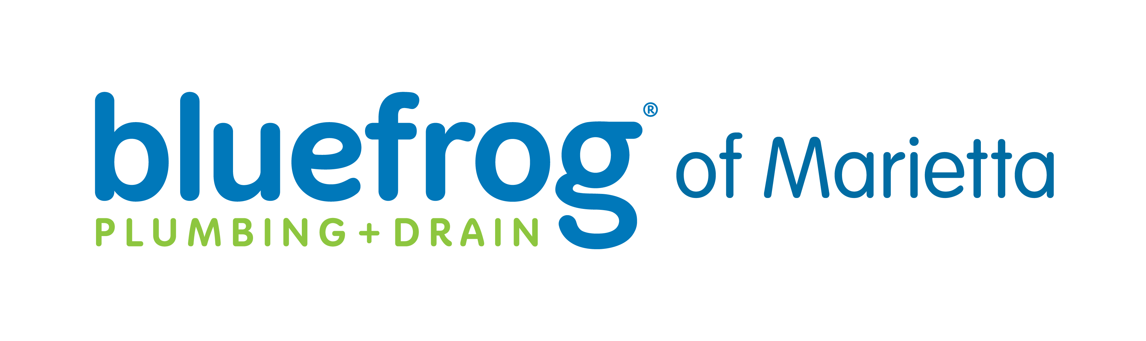 bluefrog of Marietta header logo