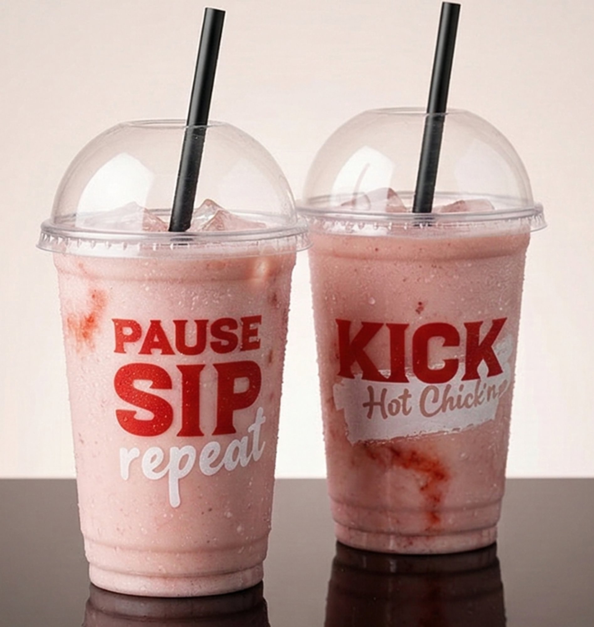 Strawberry Protein Cooler