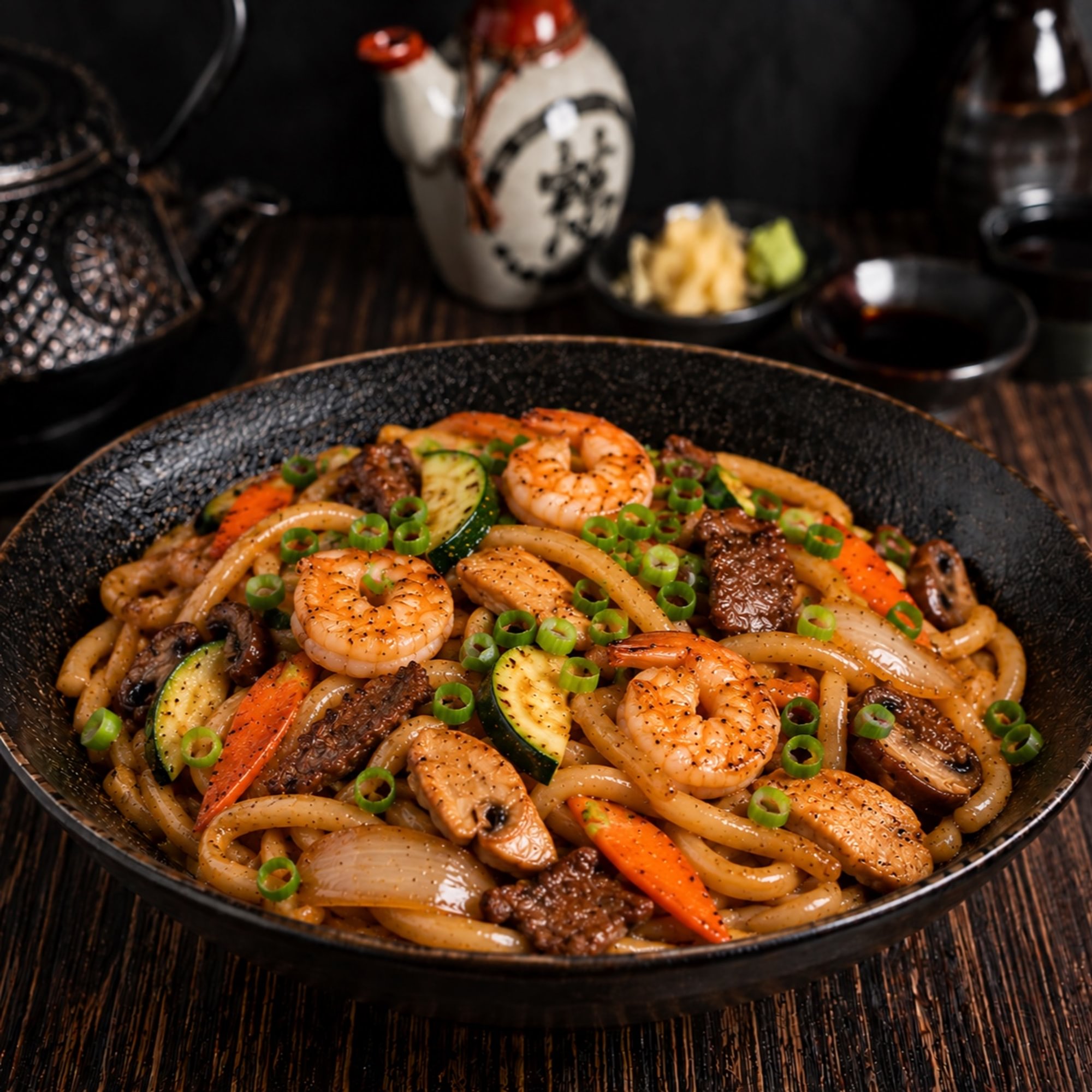 Combo Stir Fry Udon
