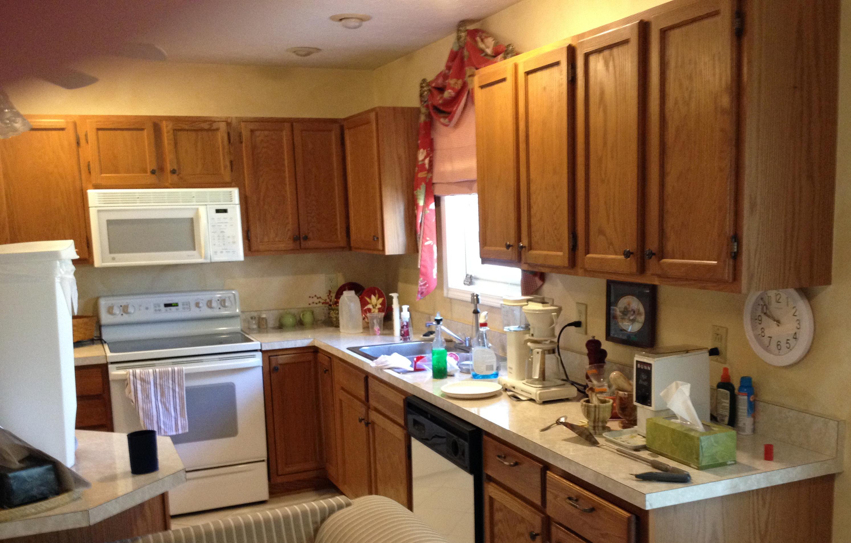 Client was expecting company and had to have kitchen remodeled and done in 30 days