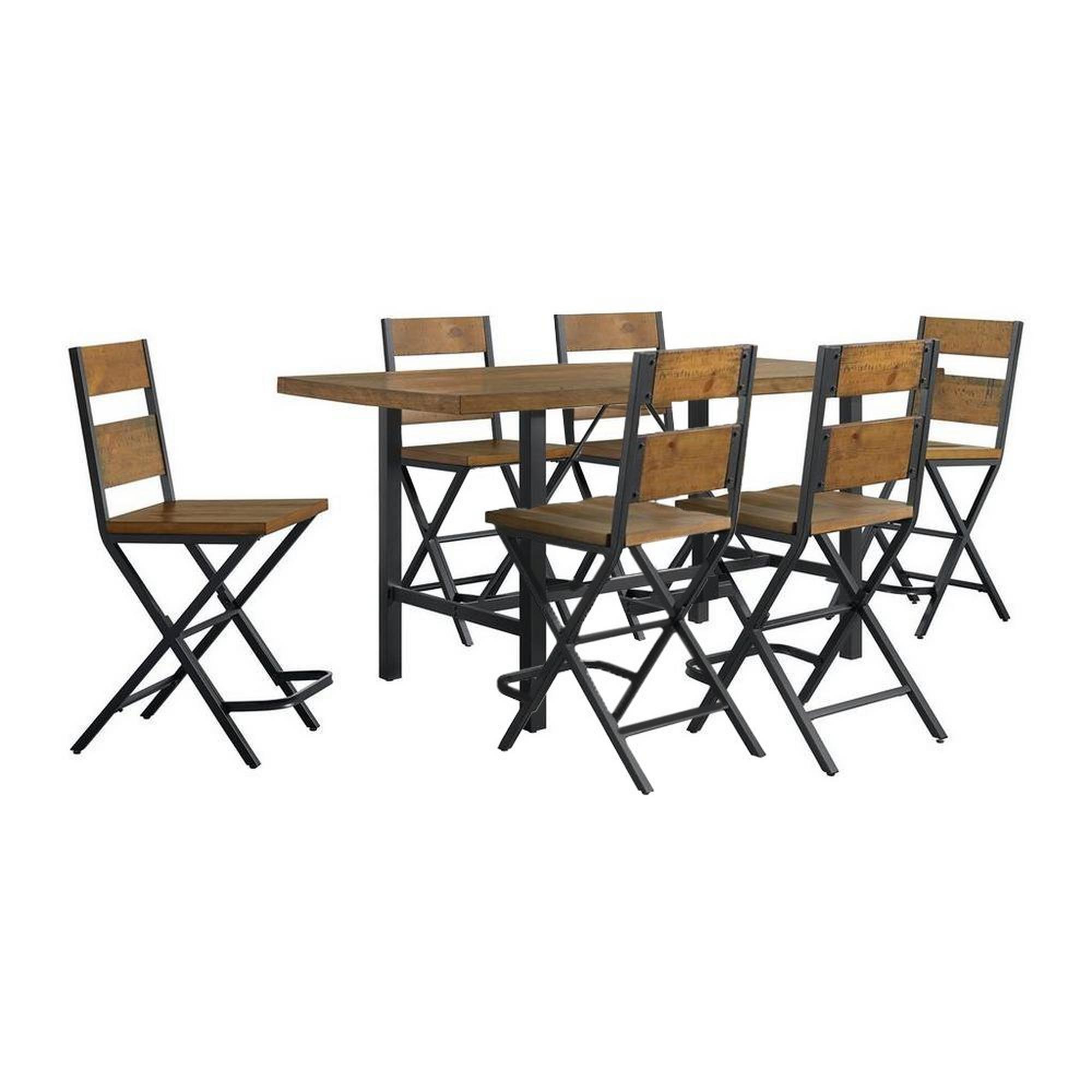 7 - Piece Melton Counter Height Dining Set