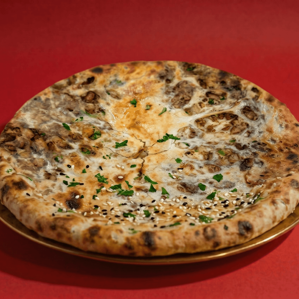 Chicken Qeema Naan