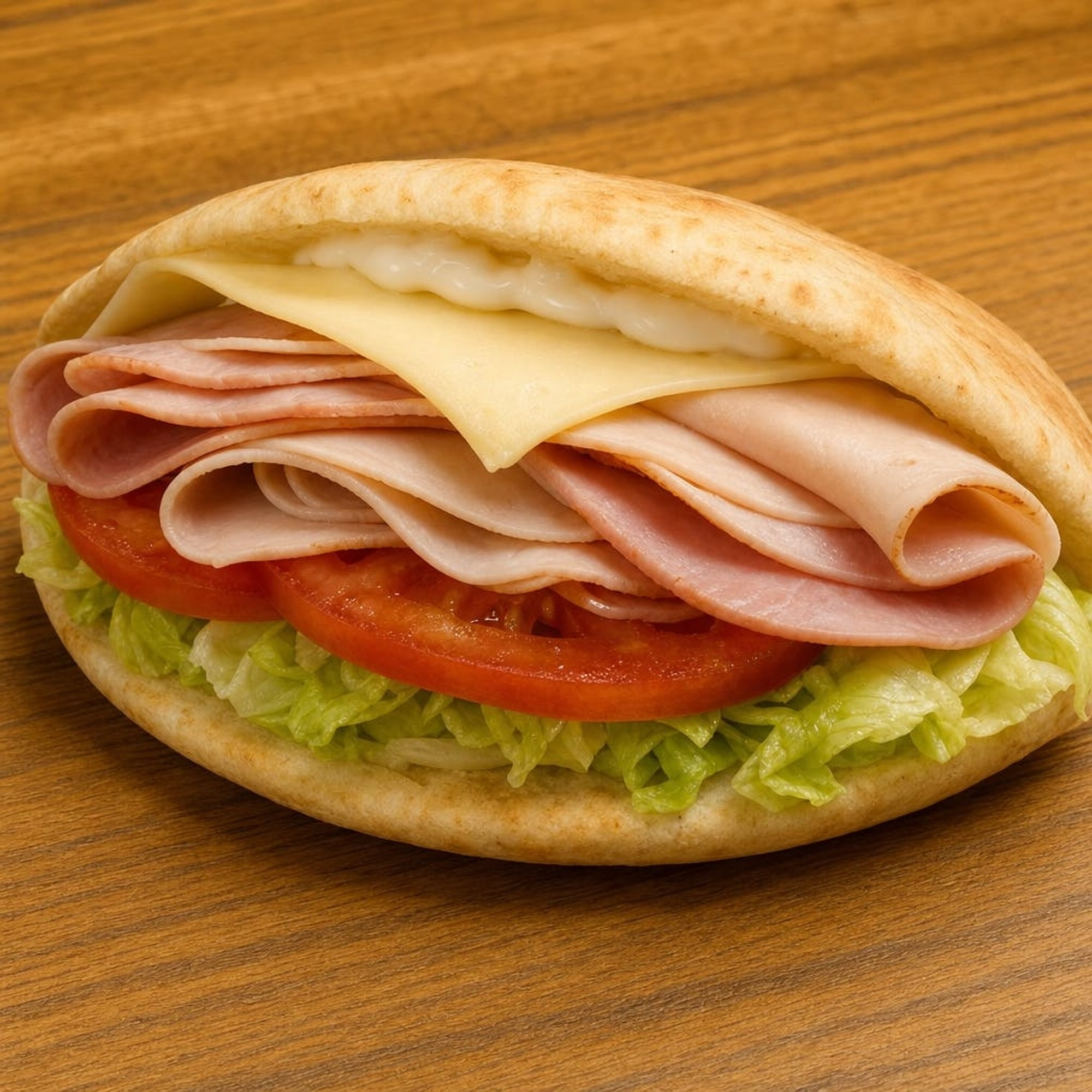 Ham & Turkey Pita