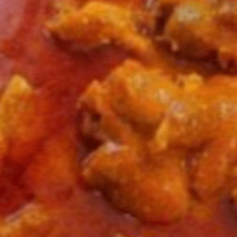 Stew with White Rice (One Portion)