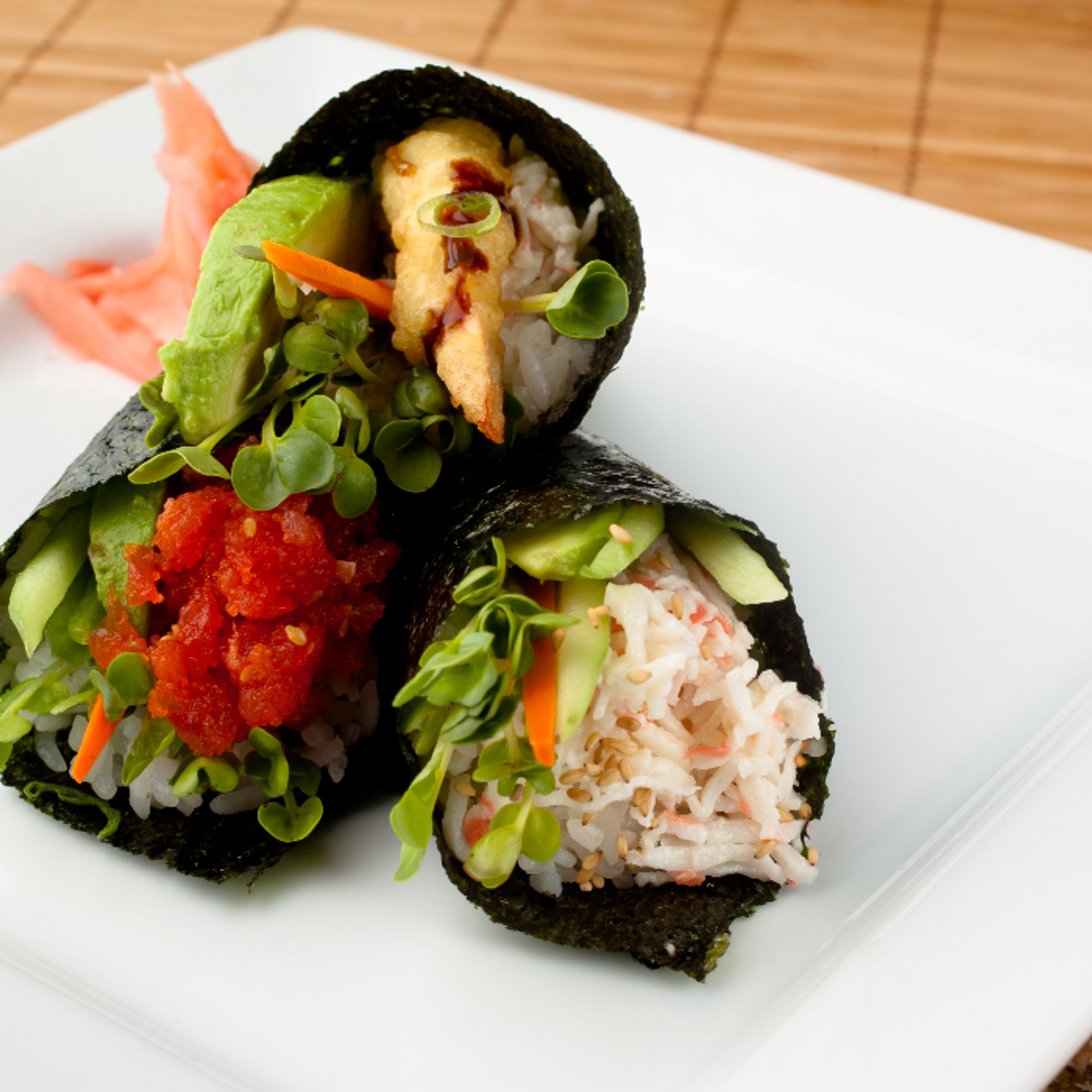 Hand Roll Combo (3 Hand Roll)
