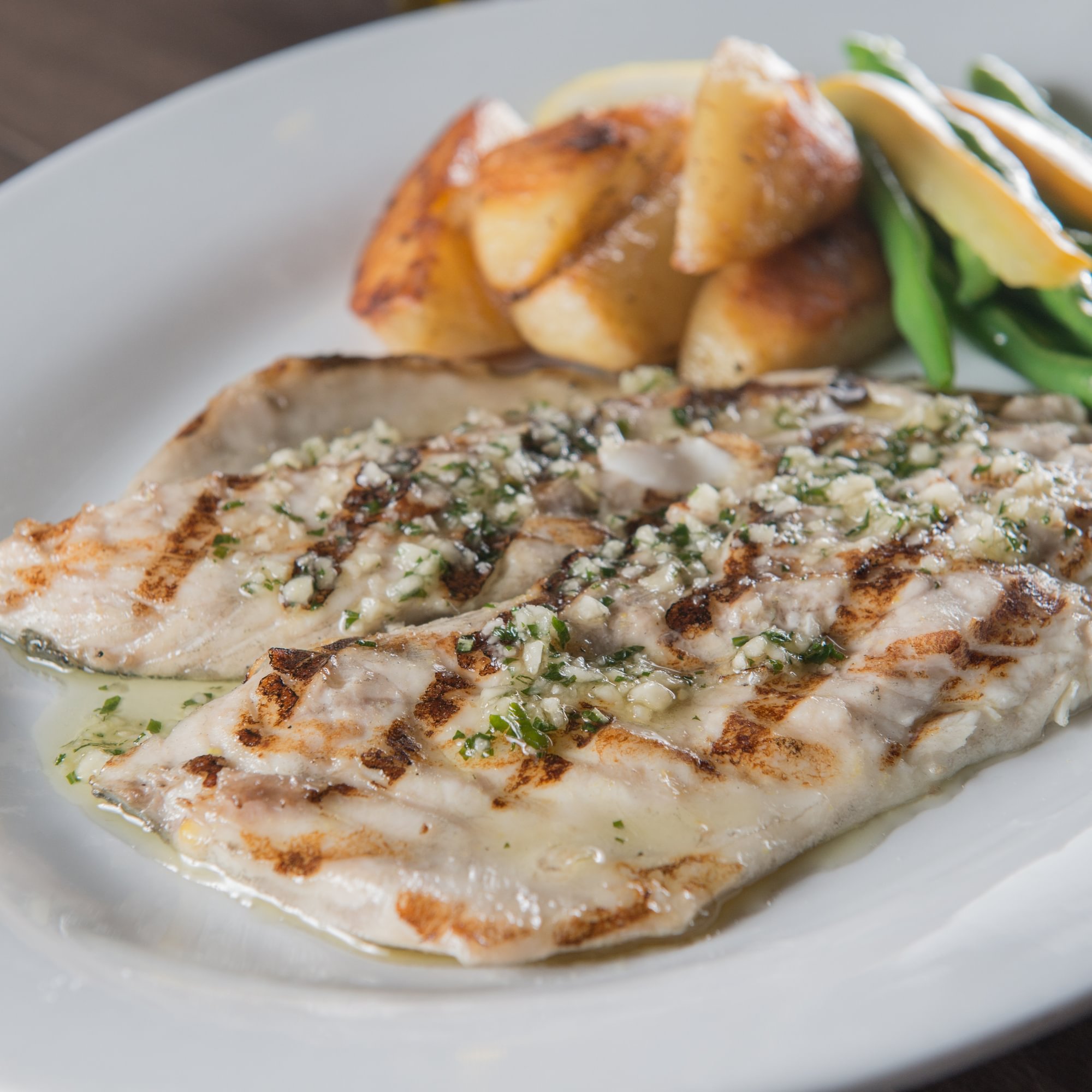 Grilled Branzino