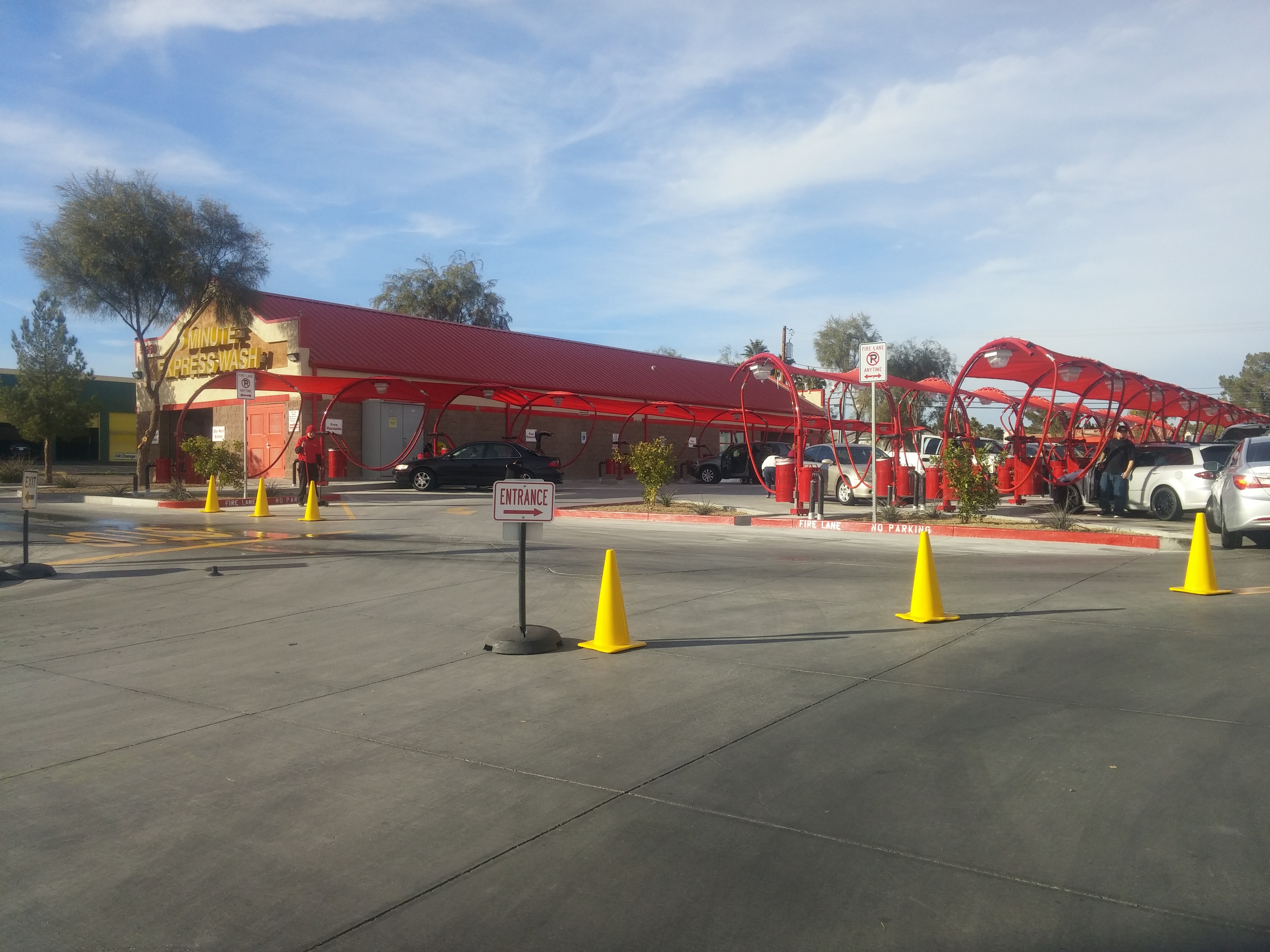 Upper Image Car Wash Photo