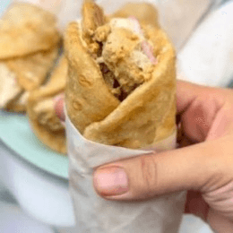 Chicken Bihari Paratha Roll
