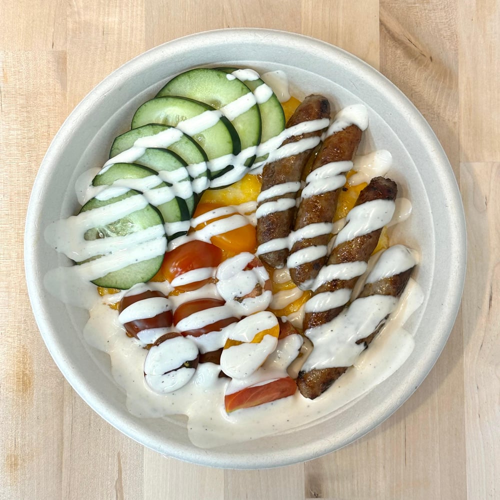 Sausage and Eggs Bowl