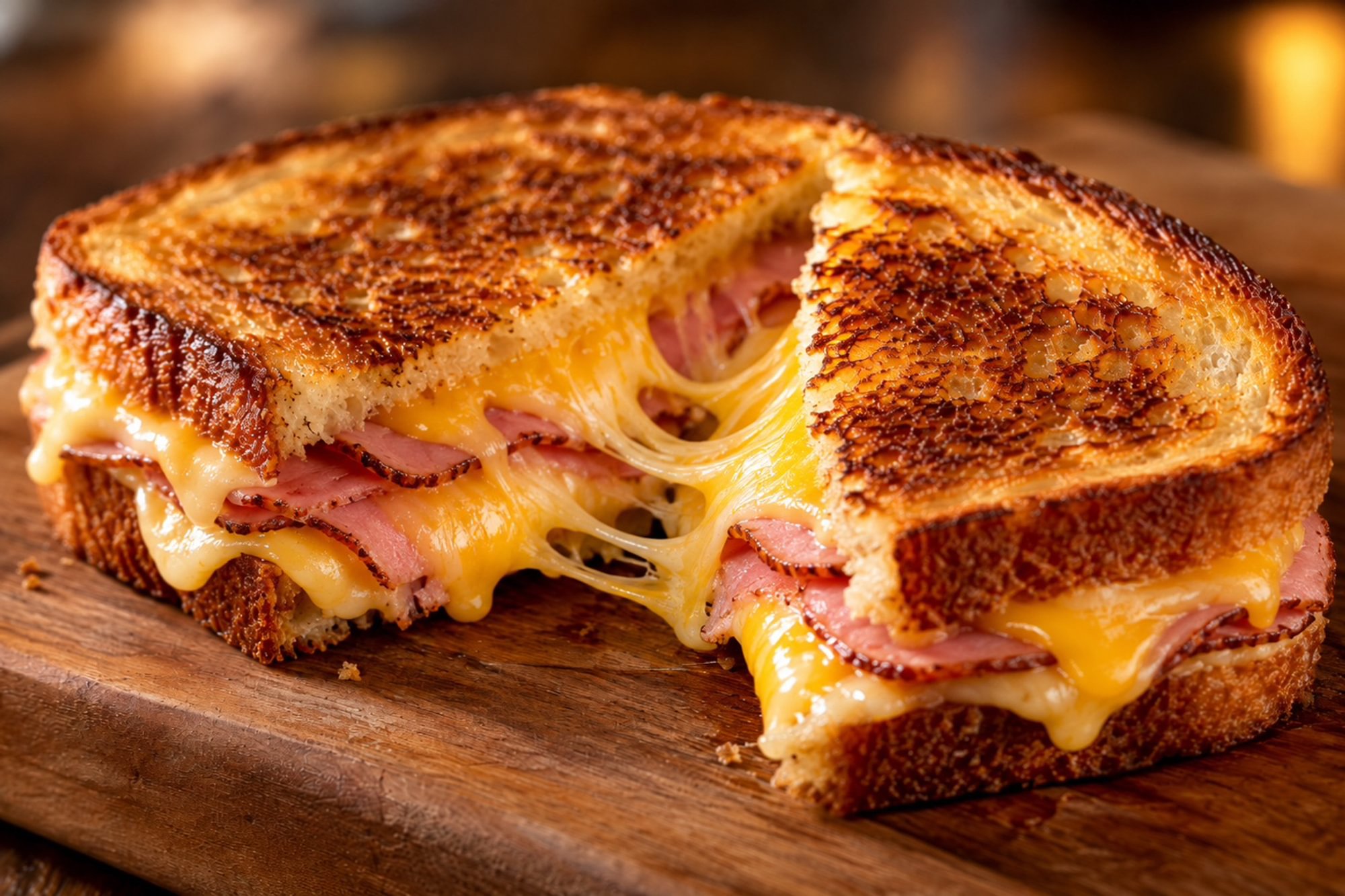 Grilled Ham & Cheese