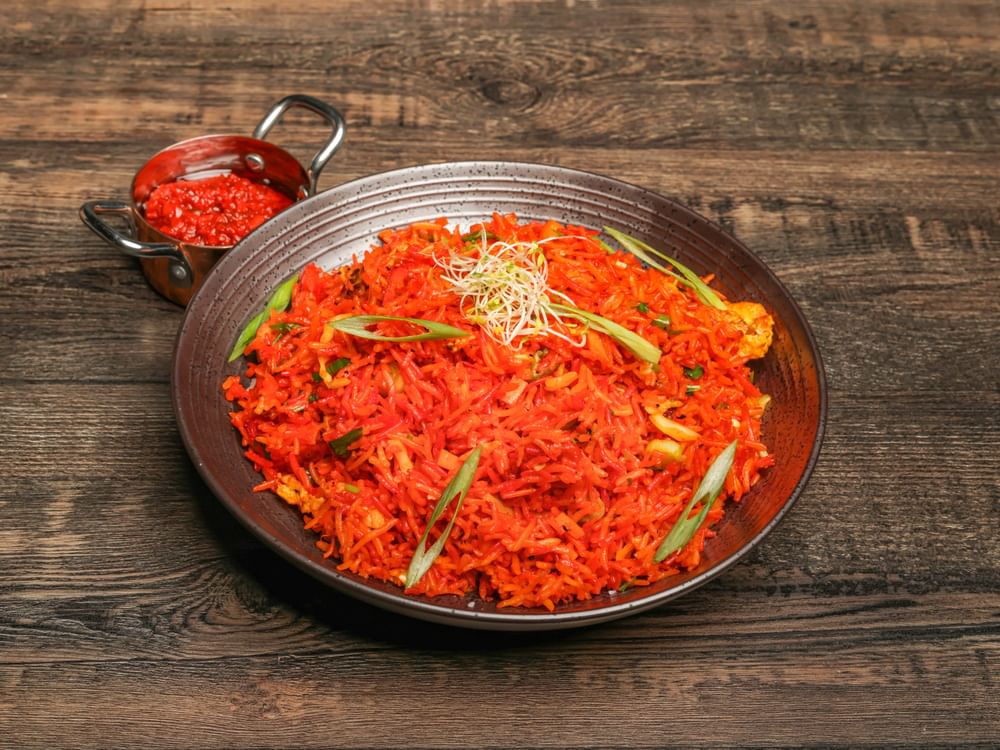 Schezwan Fried Rice Veg
