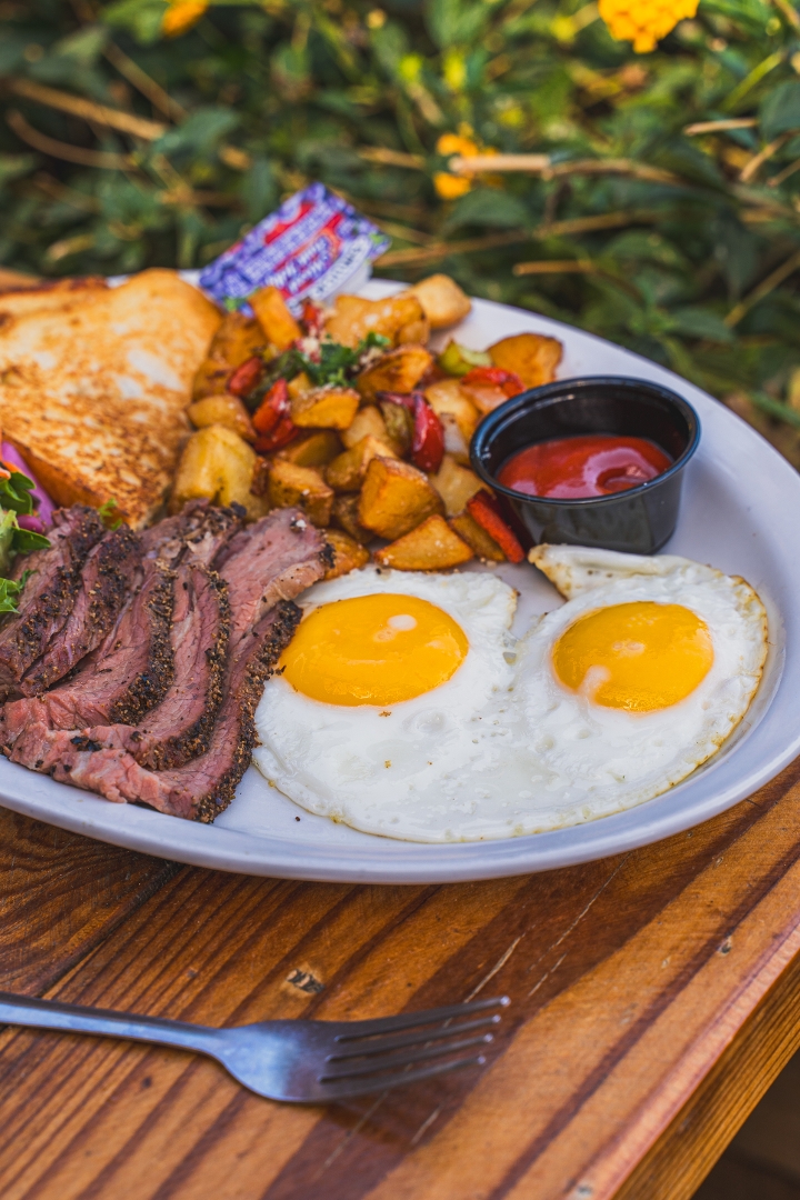 STEAK & EGGS