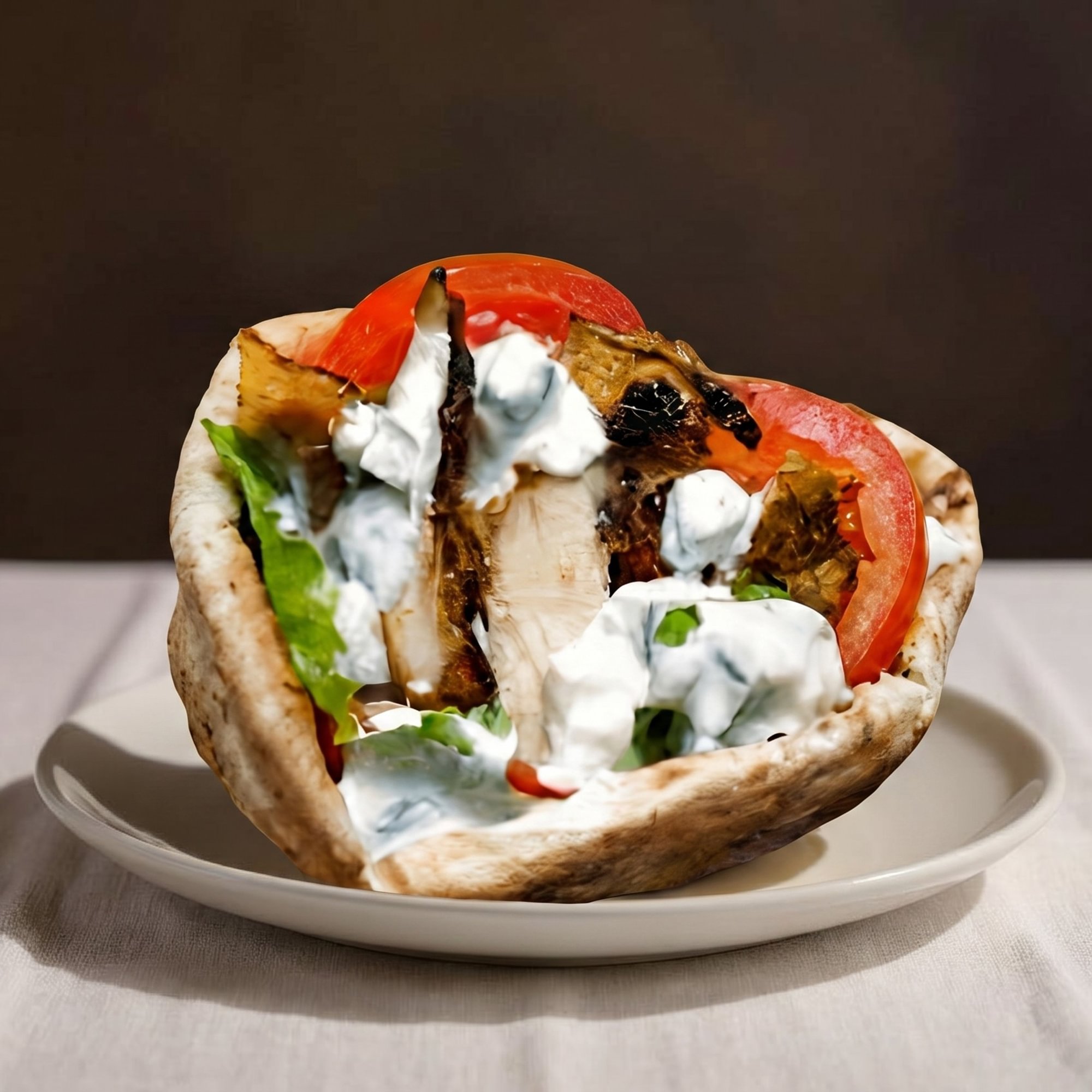 Grilled Chicken Shawarma Pita