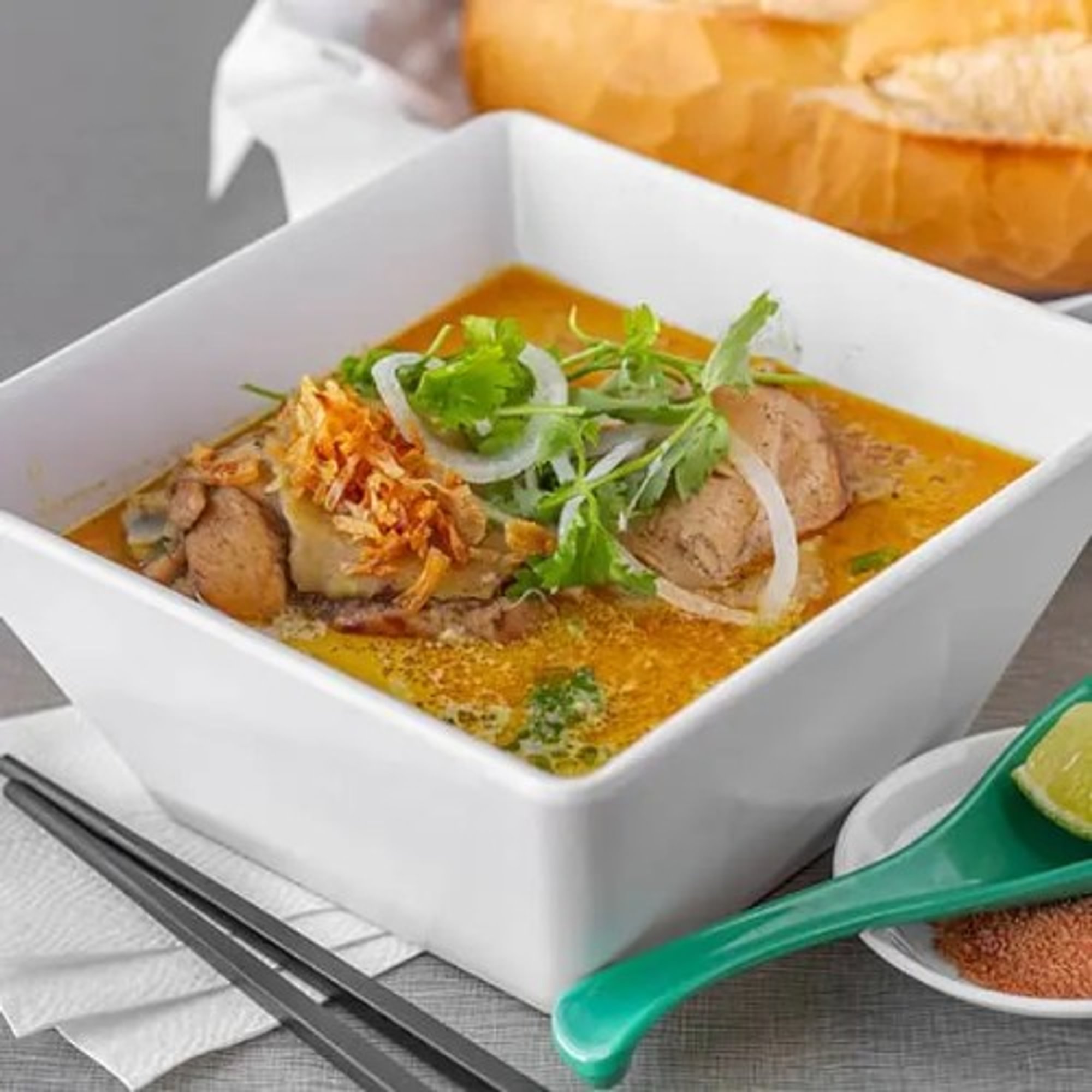 (CariGa) Chicken Curry Soup