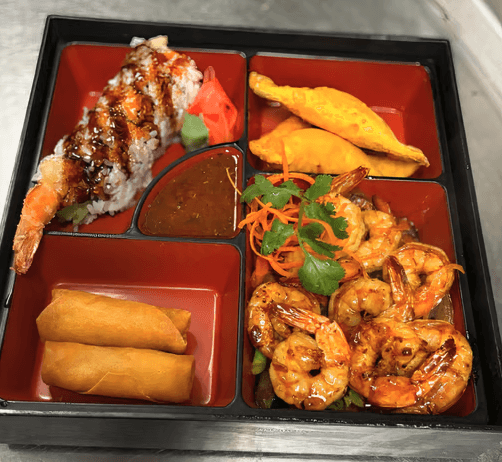 Shrimp Teriyaki Bento Box