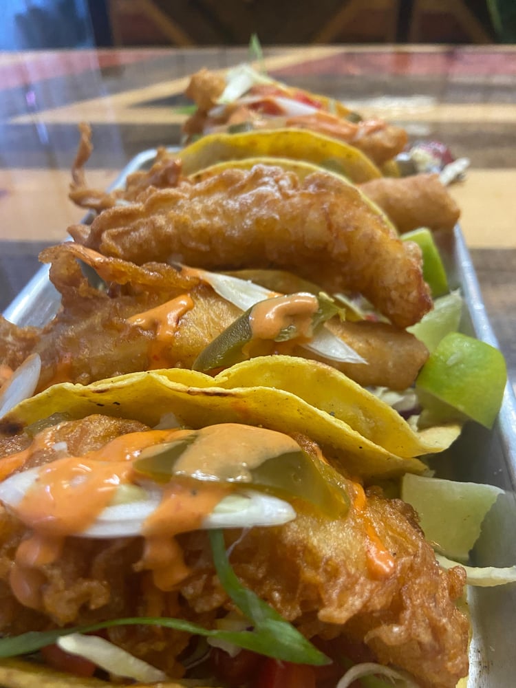 Beer Batter Fish Tacos (2 per order) S SNS