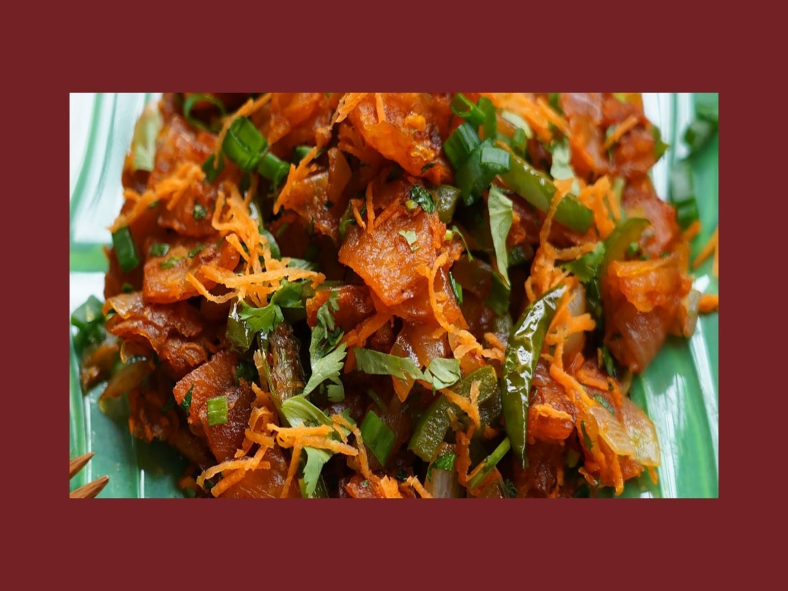 Chilli Chicken Parotta