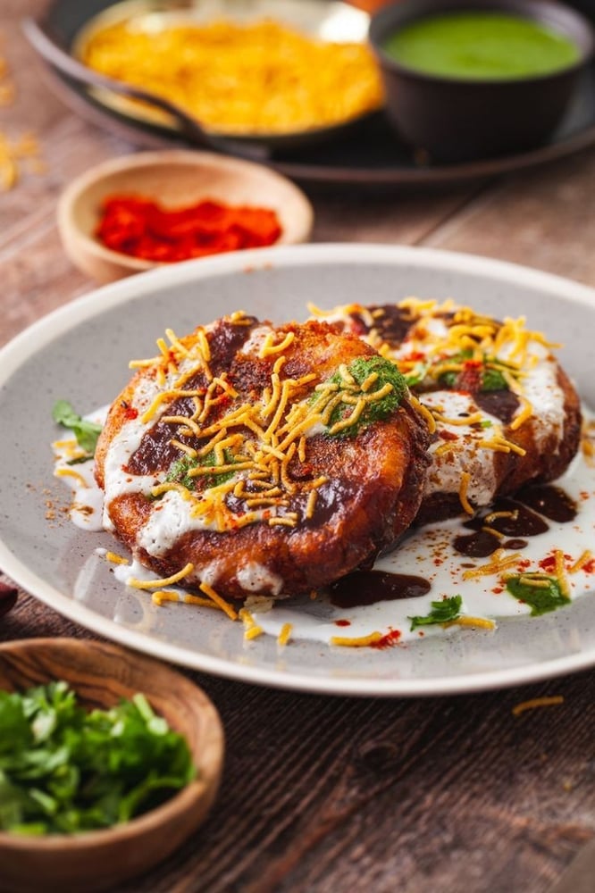 ALOO TIKKI CHAAT