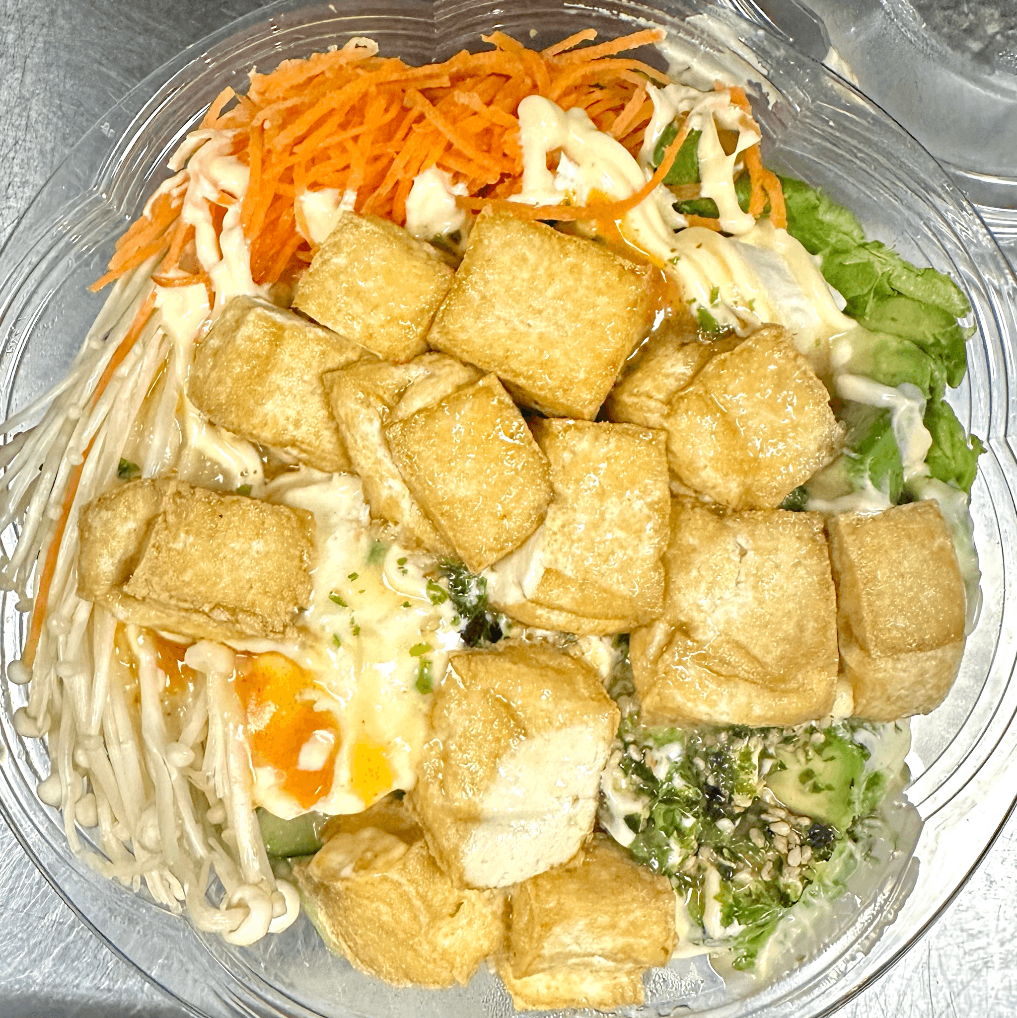 Happy Buddha Poke Bowl (Cooked)
