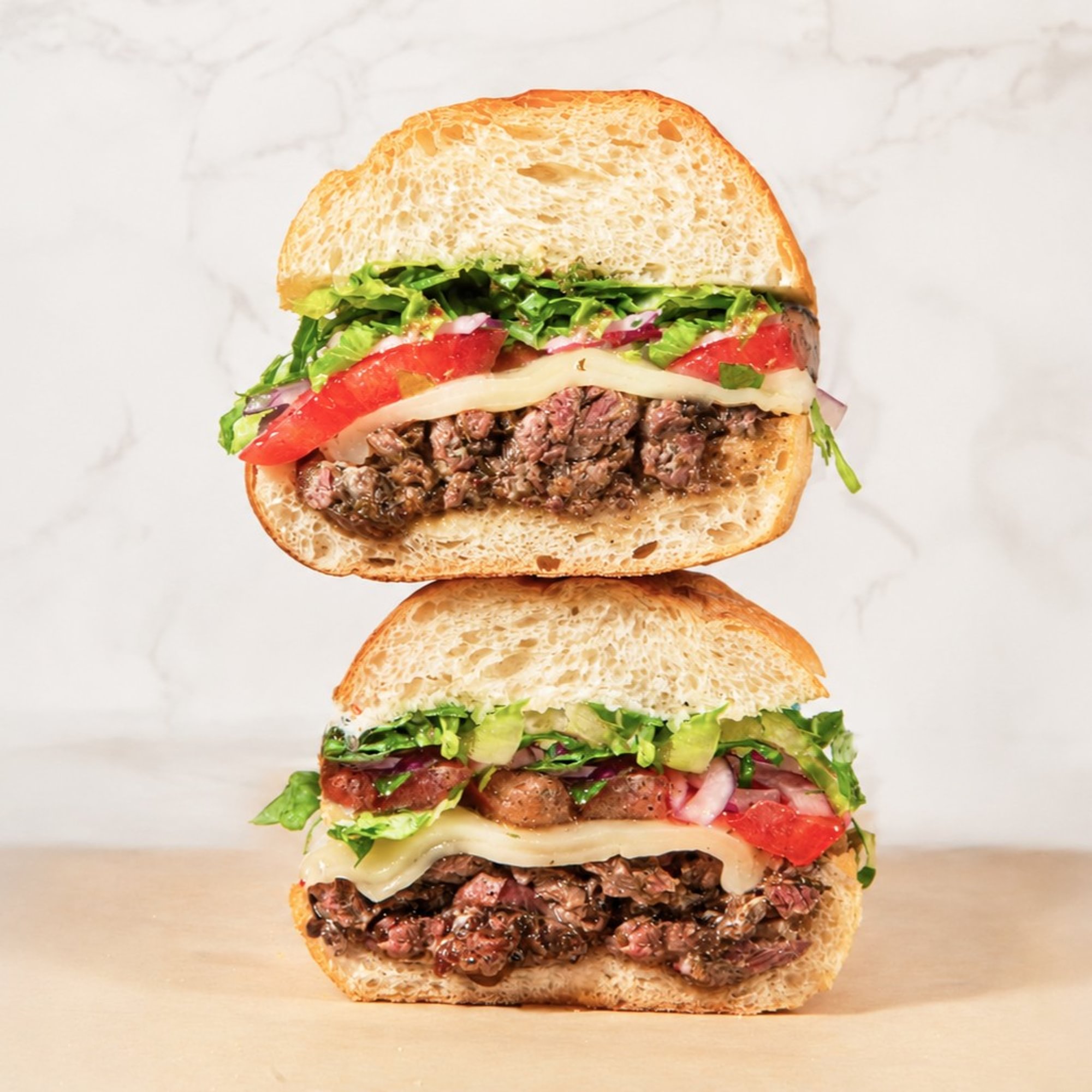 Sirloin Steak Chimichurri Sandwich
