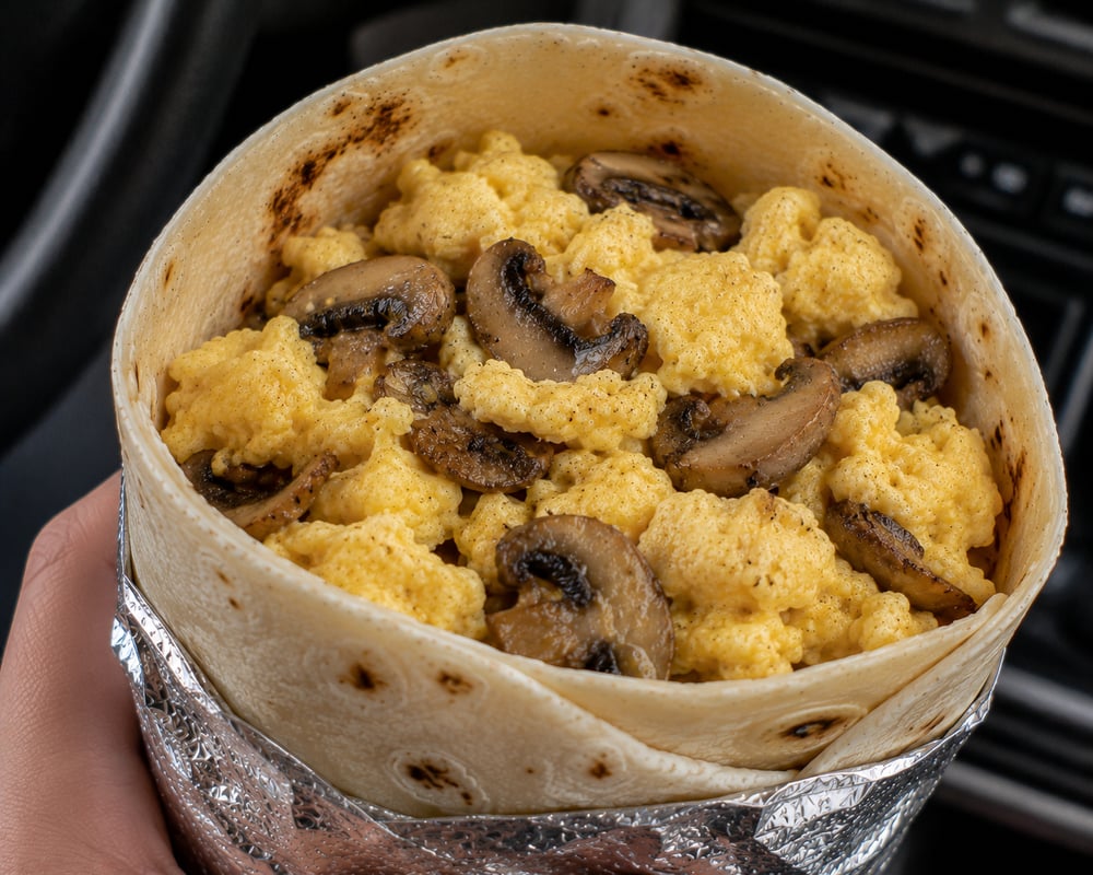 Egg & Mushrooms