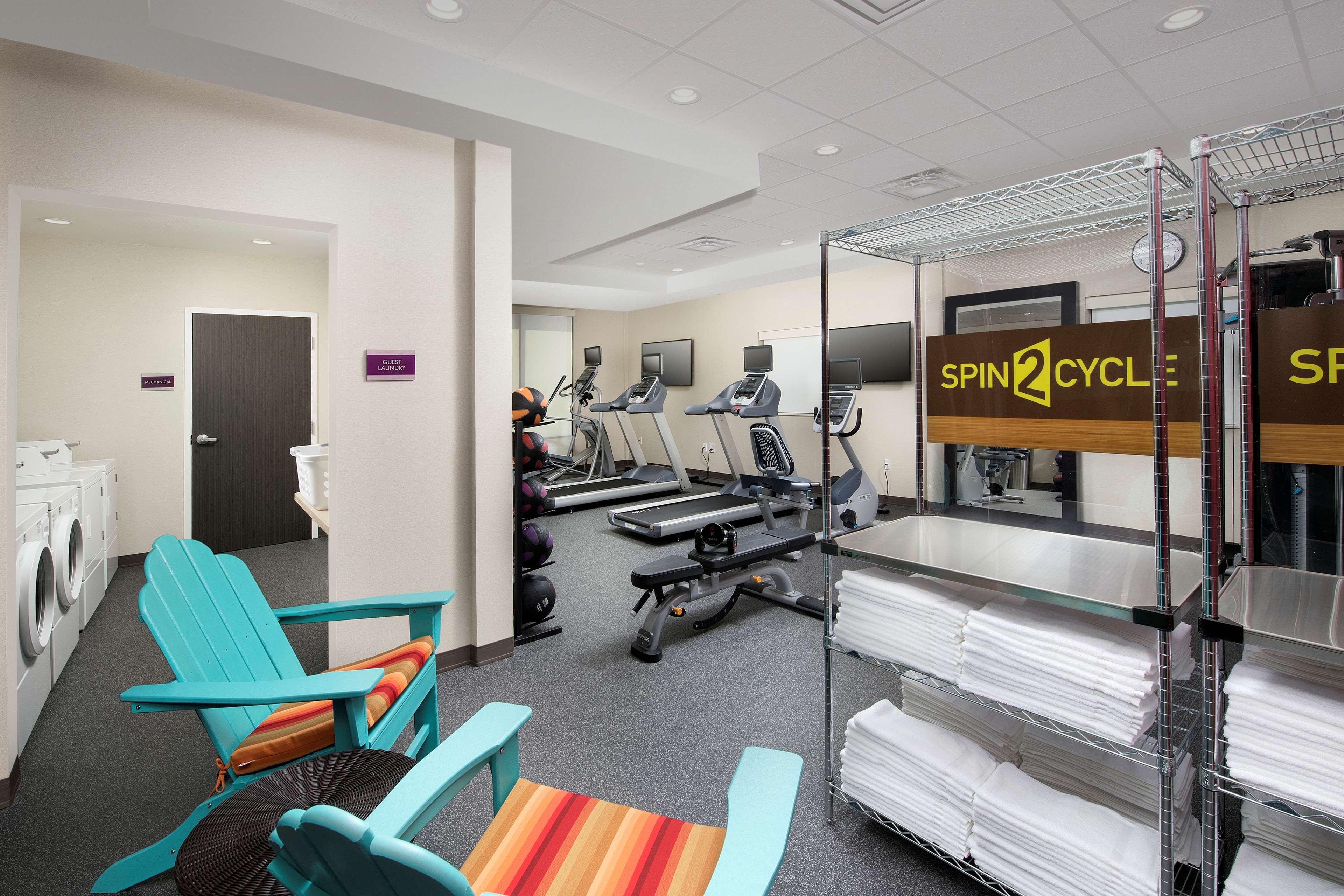 Health club  fitness center  gym