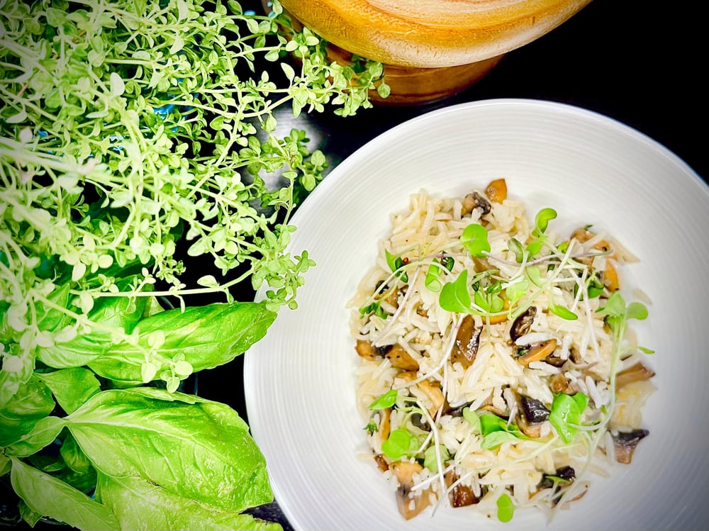 Mushroom Herb Rice