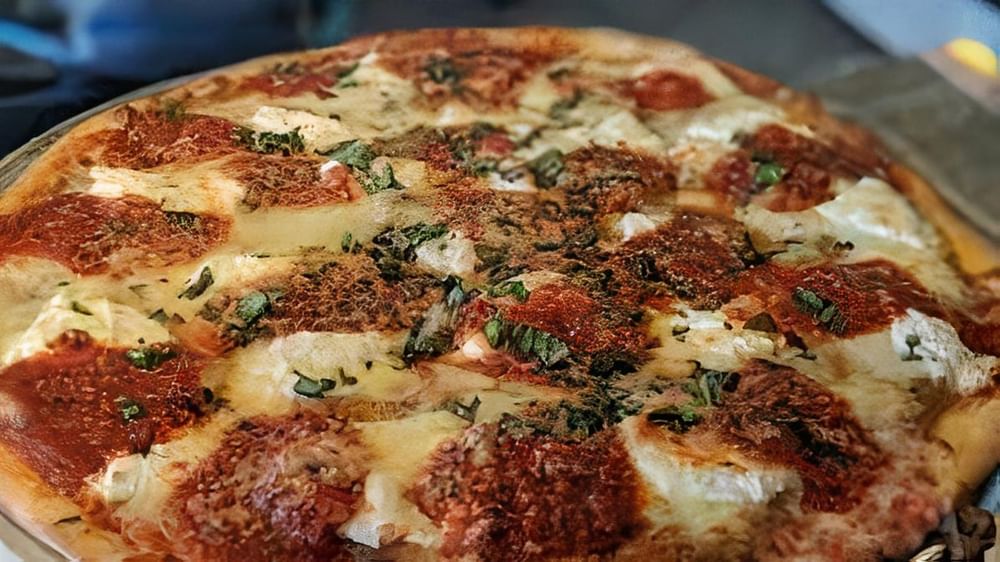 Eggplant Parm Pizza