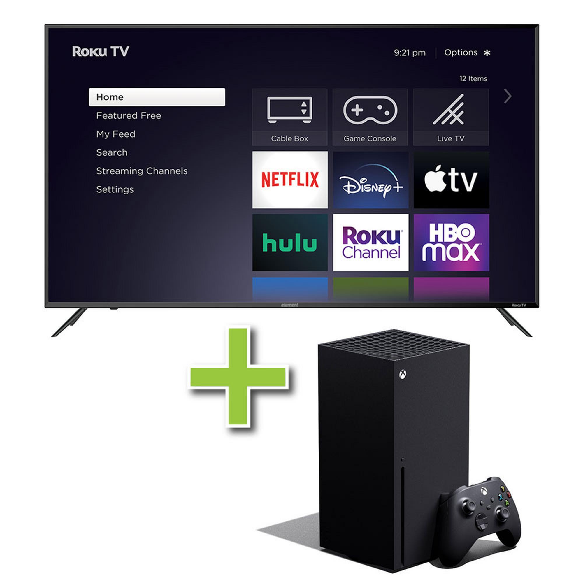 65" Element TV w/ 4K Ultra HD Resolution & Xbox Series X