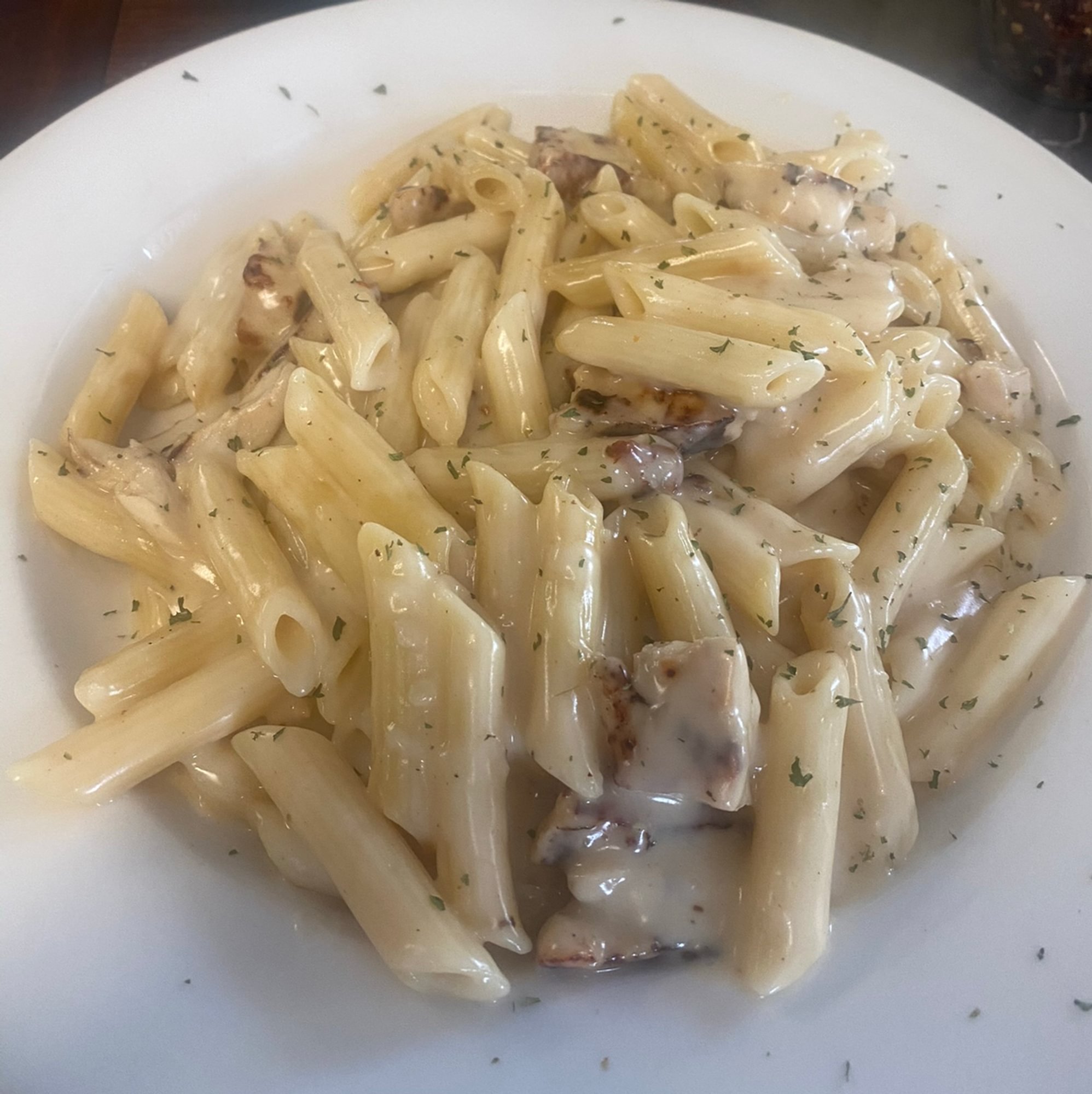 Gluten Free Chicken Alfredo