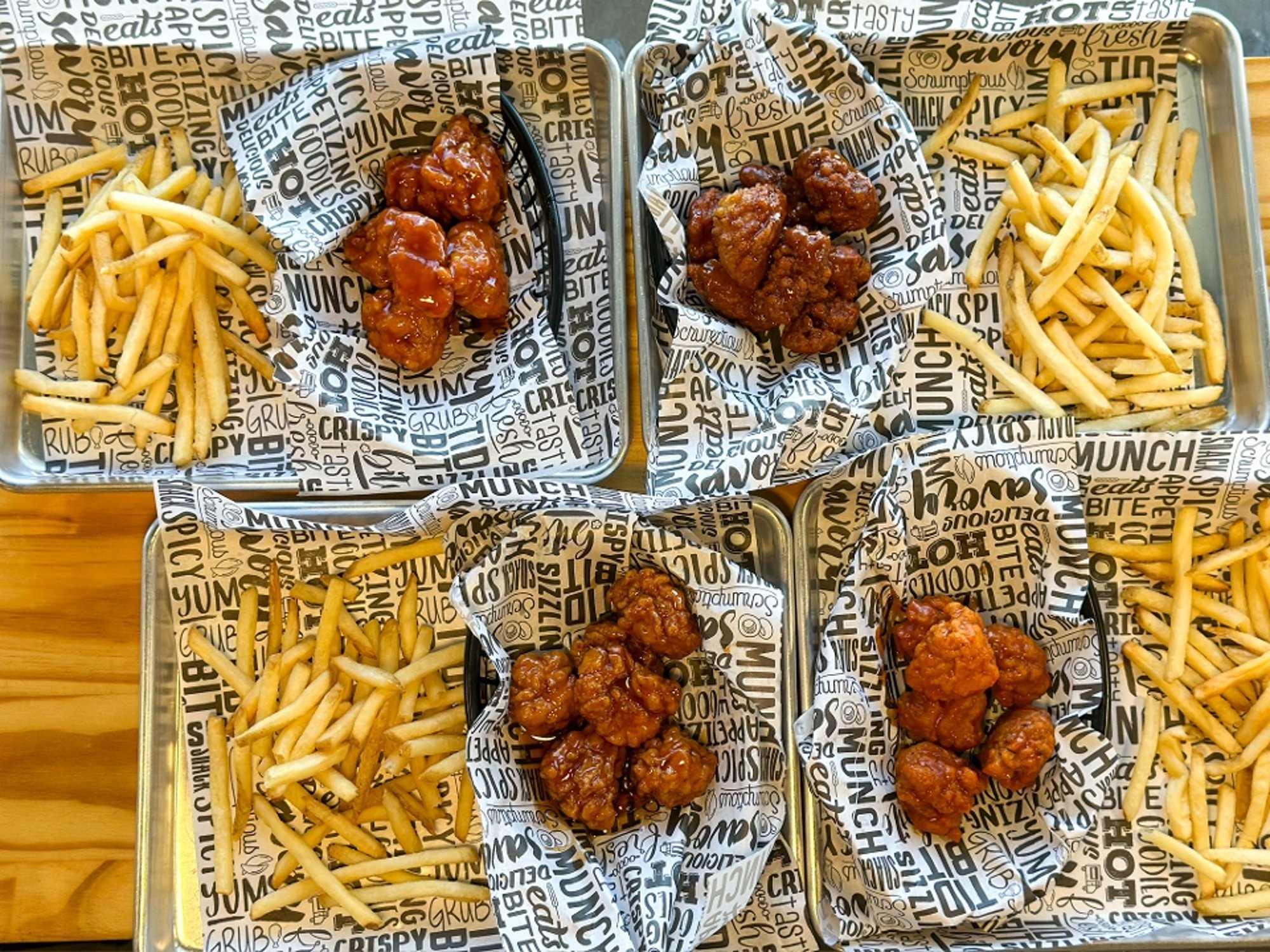 Wings & Fries 15 pcs