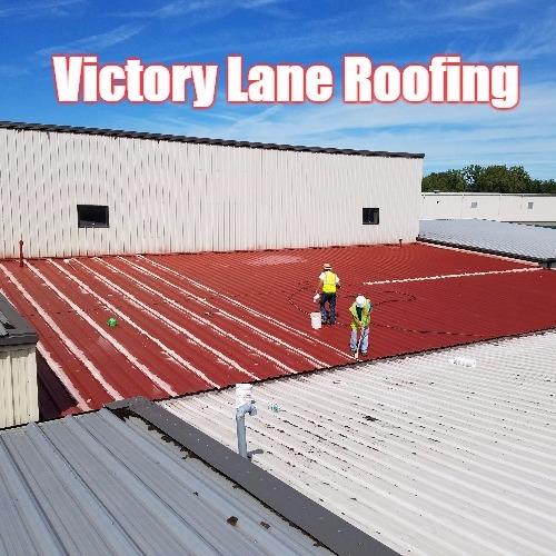 Victory Lane Roofing Logo