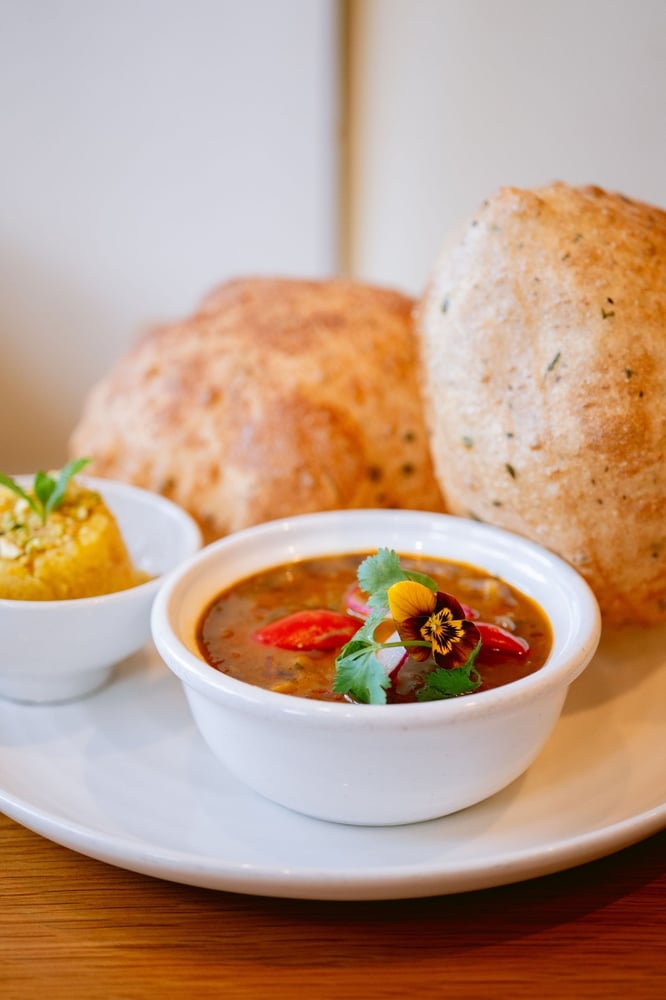 Poori Aloo Halwa