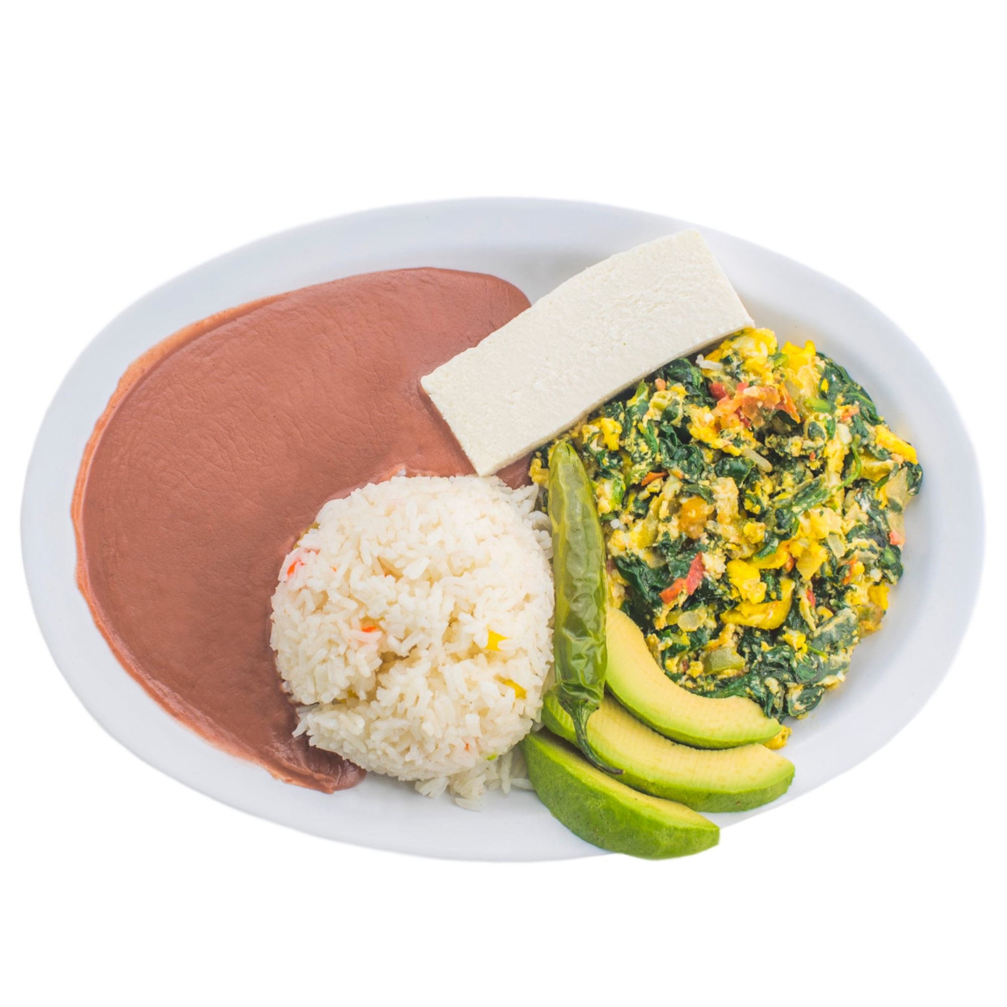 Huevo Con Espinaca