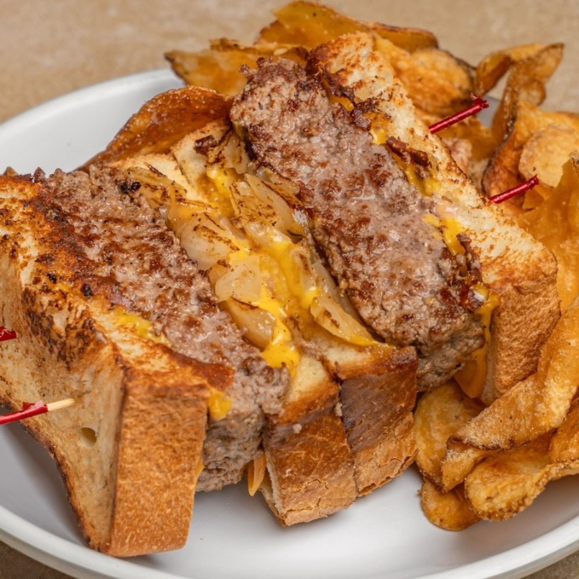 Sal's Patty Melt Burger