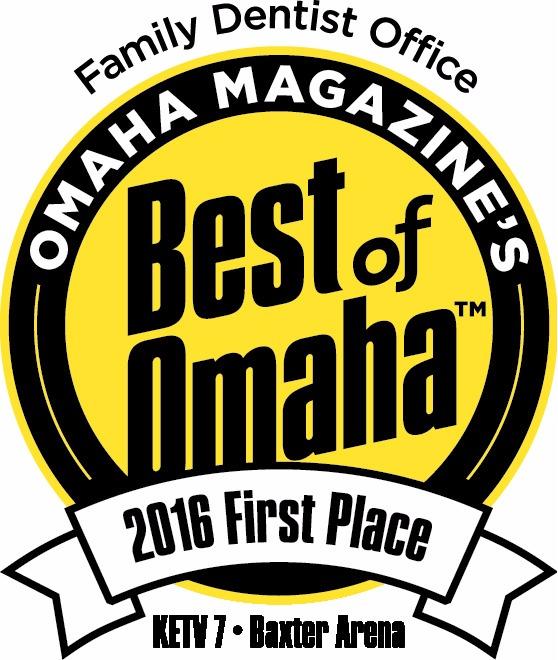 Winner of Best Family Dentist Office from Omaha Magazine