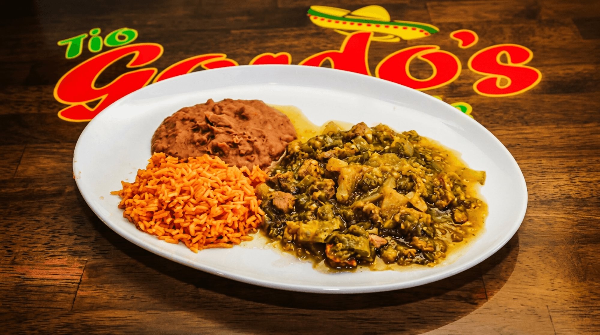 Chile Verde Plate