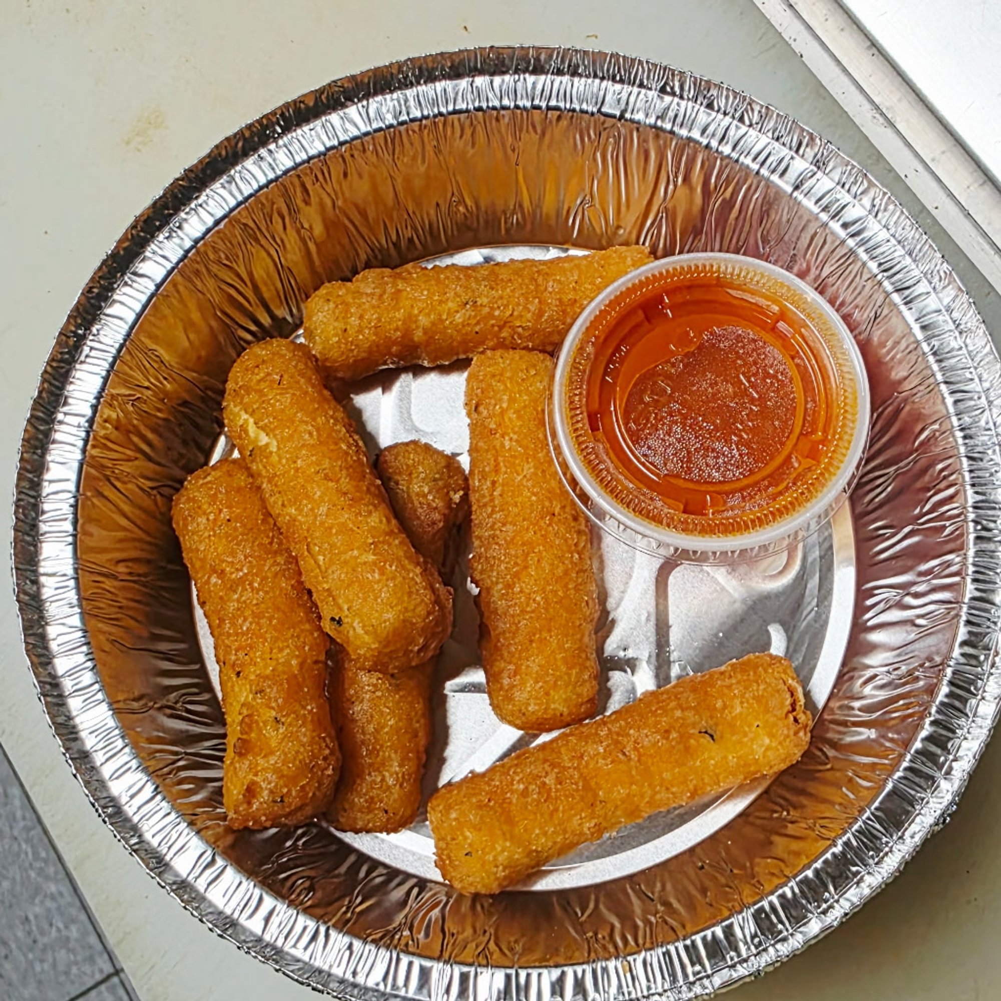 Homemade Mozzarella Sticks