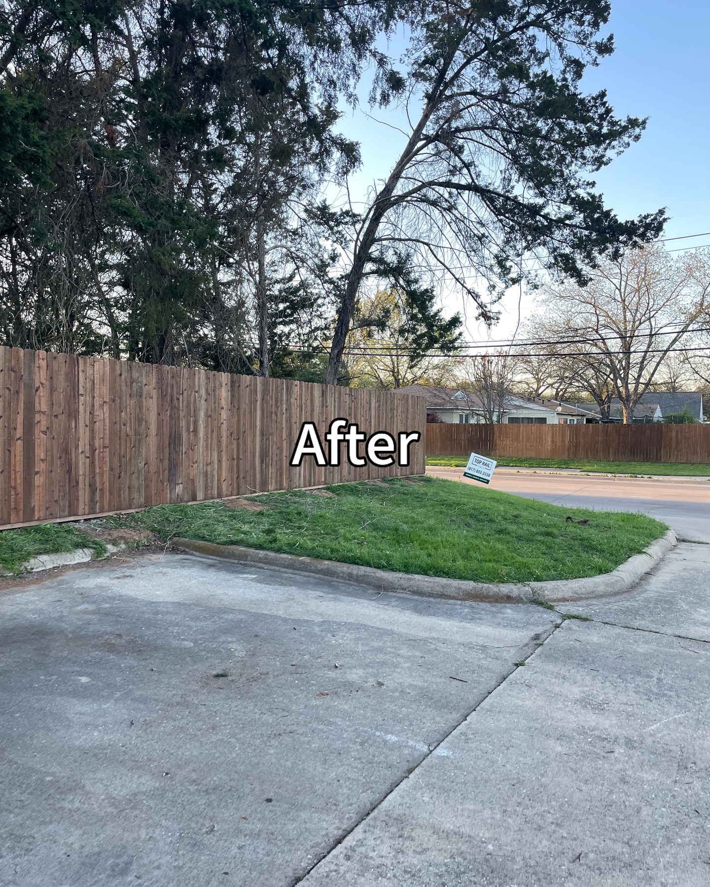 Top Rail Fence Fort Worth Image