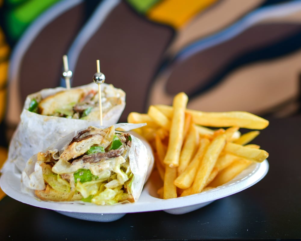 Philly Cheese Steak Sandwich Combo