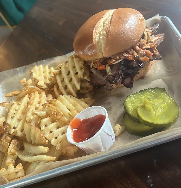 Smoked Brisket Sandwich