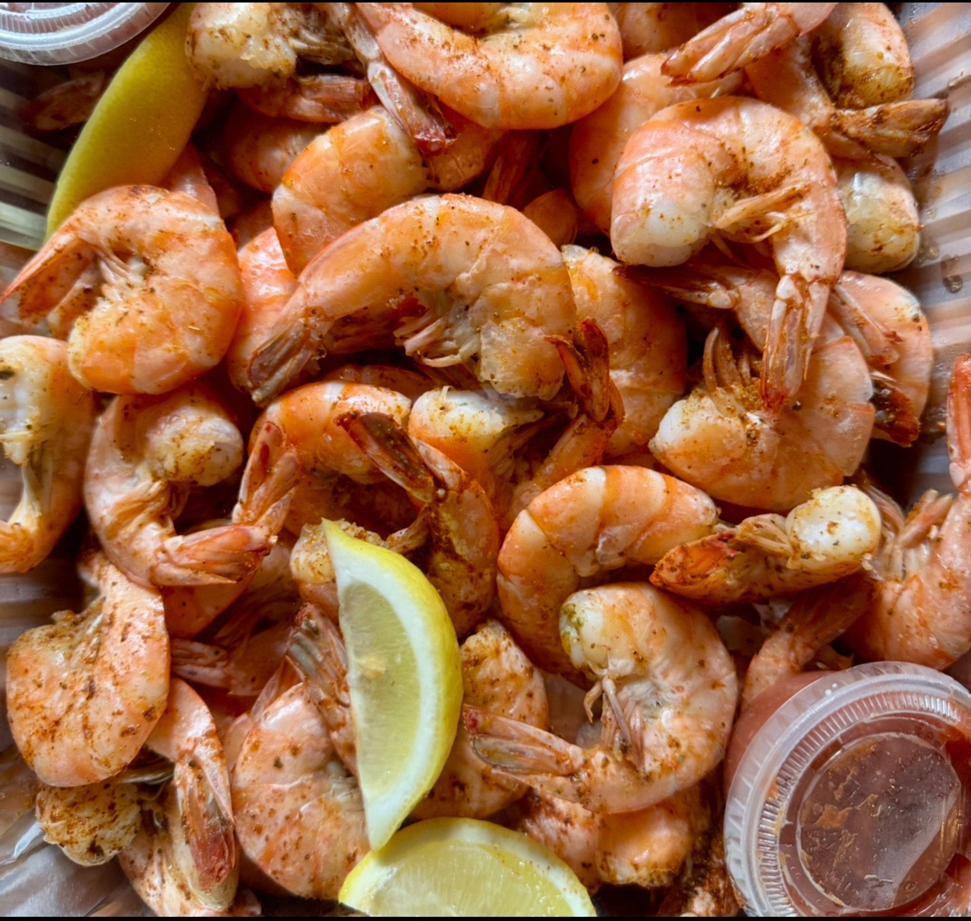 Large Wild-Caught Steamed Shrimp