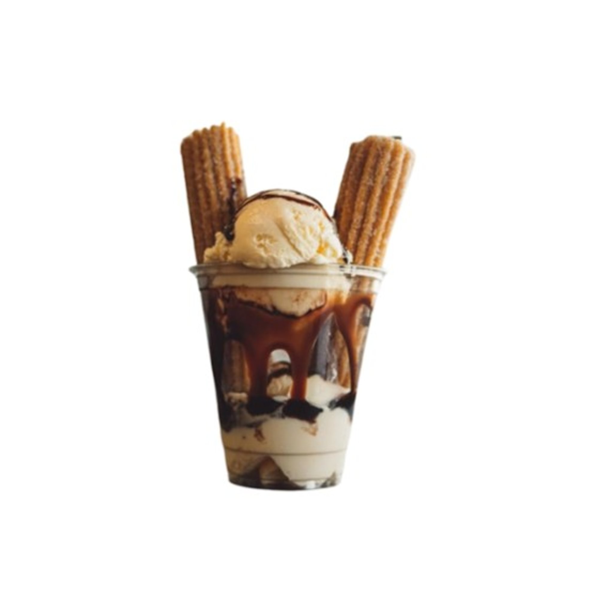 Churro Sundae