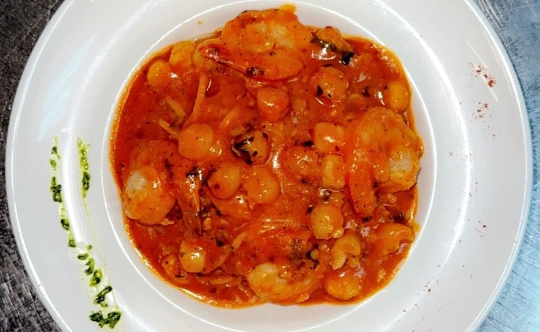Shrimp & Scallops Diavolo