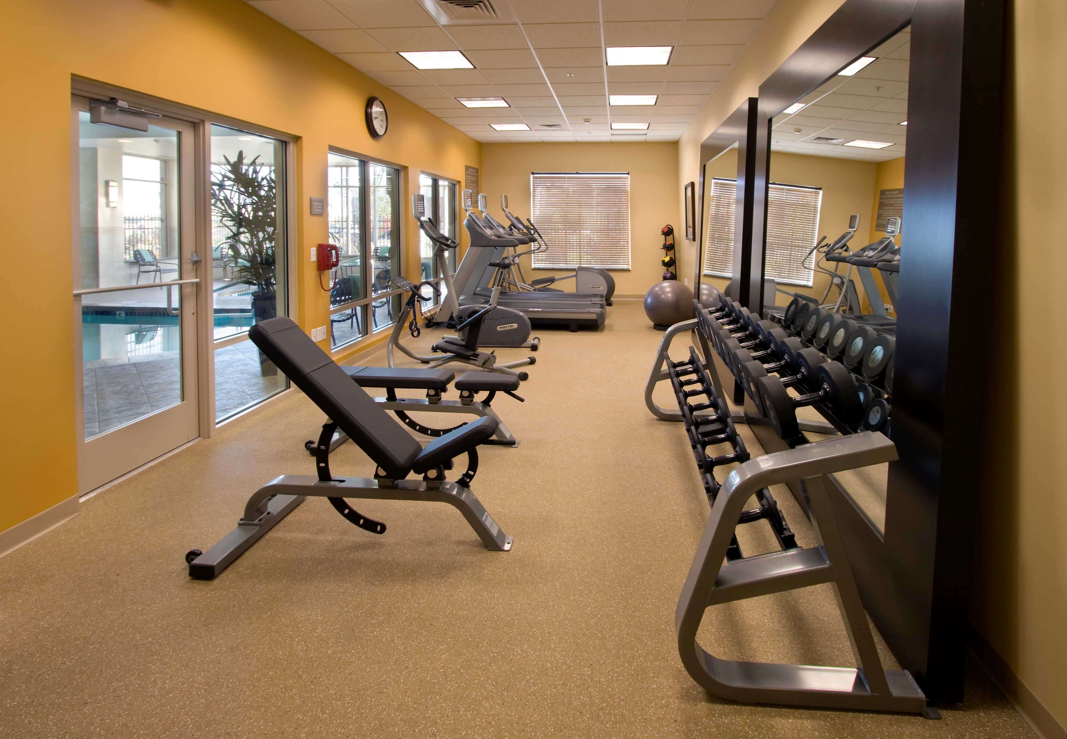 Health club  fitness center  gym