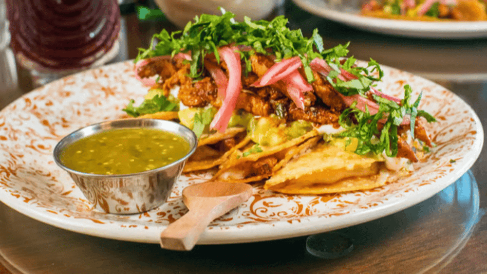 Al pastor quesadilla