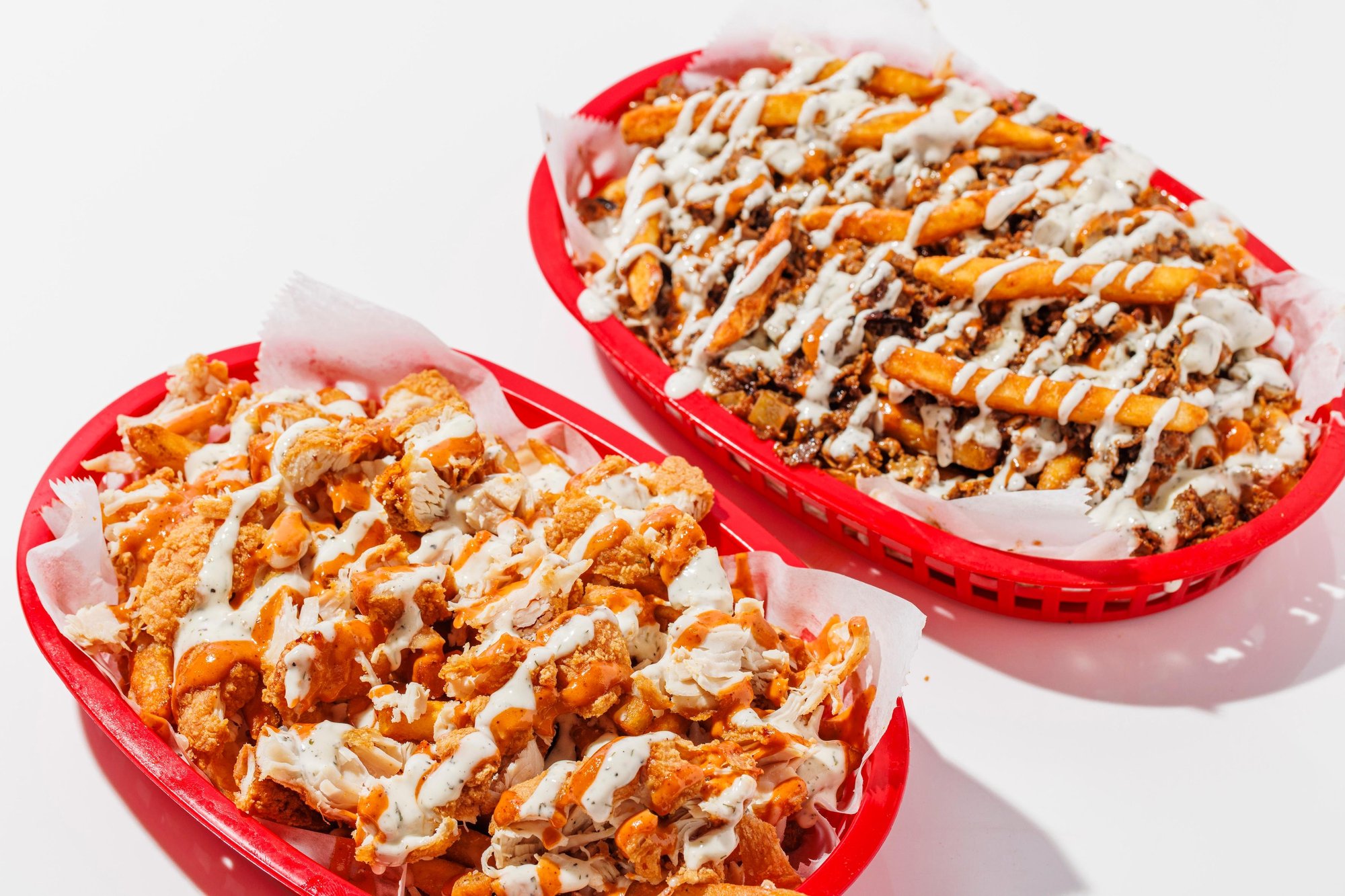 OG Fries Half Chicken/ Half Steak