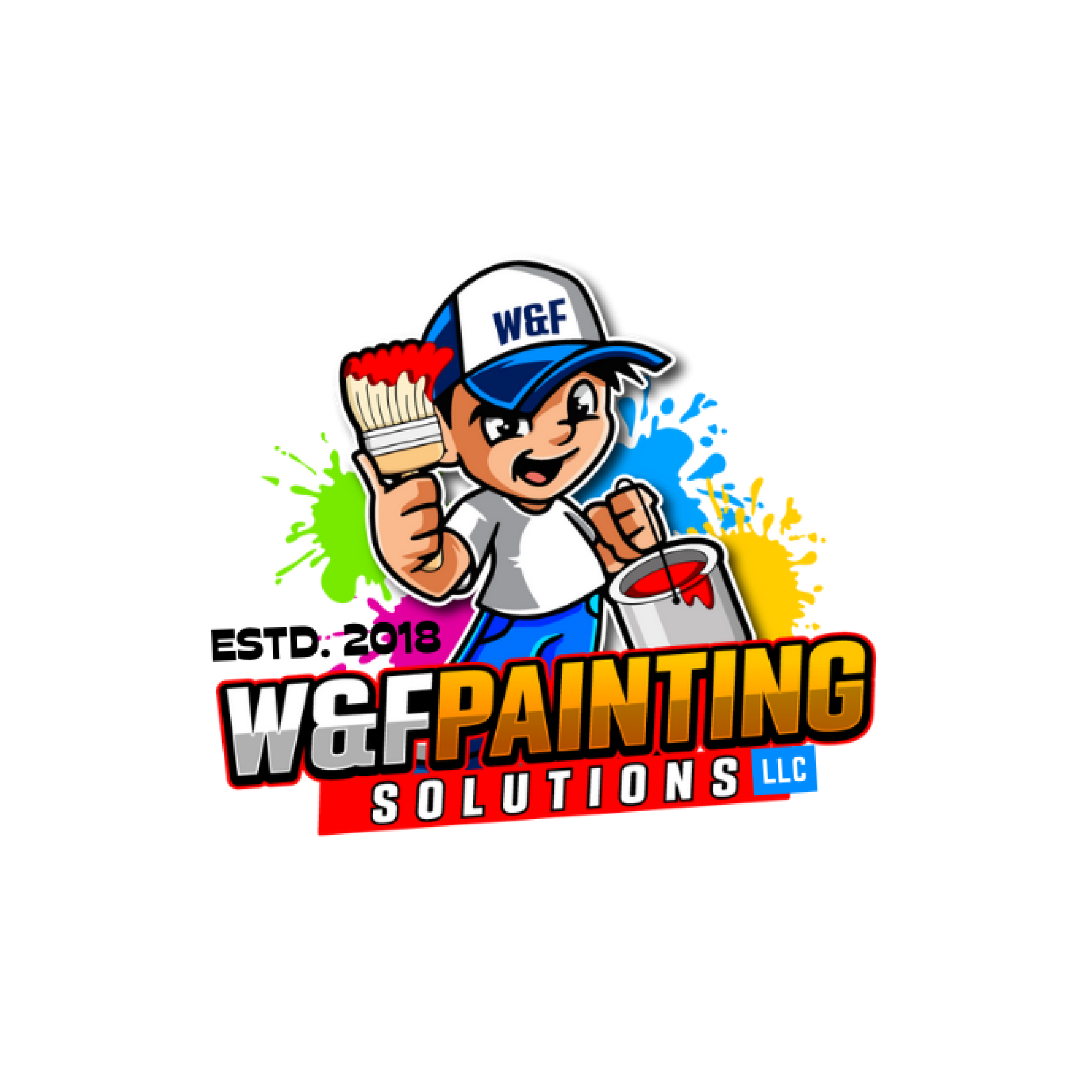W&amp;F Painting Solutions LLC Logo