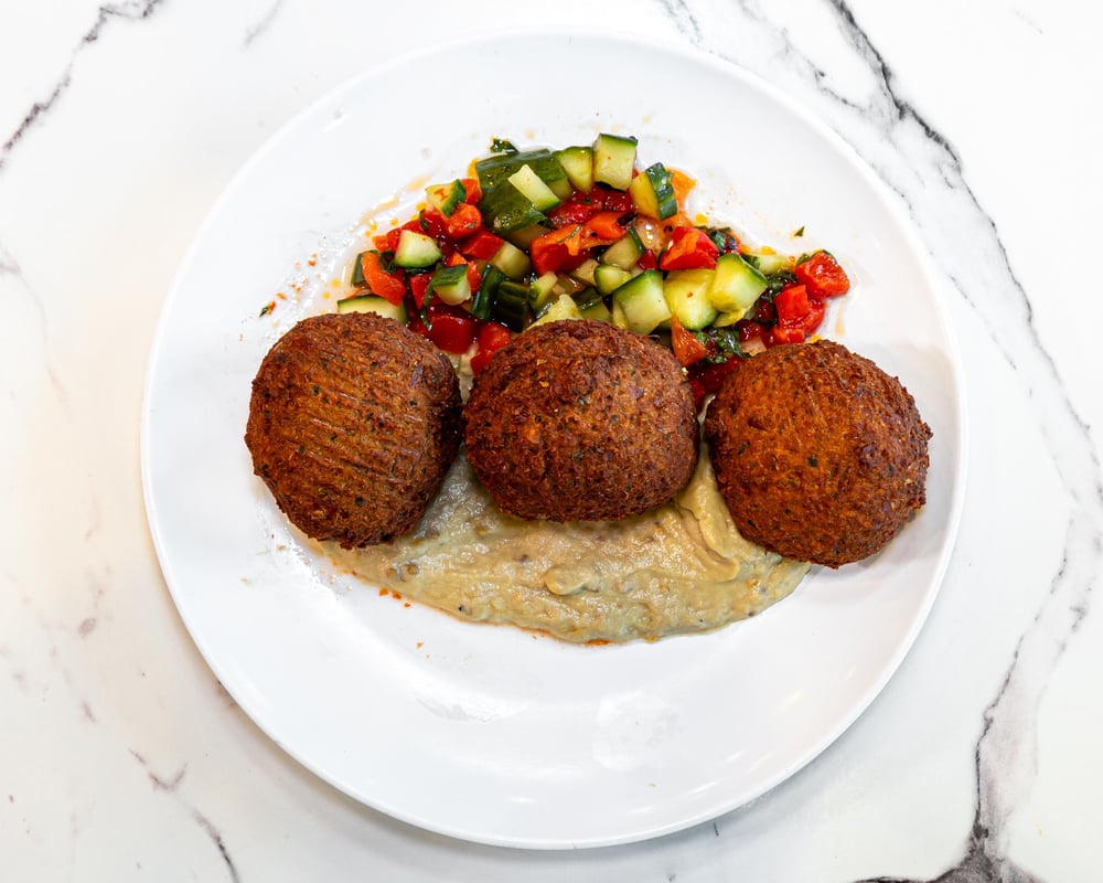 Chickpea and Fava Bean Falafel